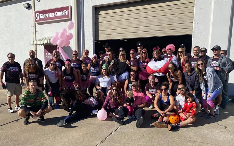 Grapevine CrossFit celebrates Breast Cancer Awareness Month