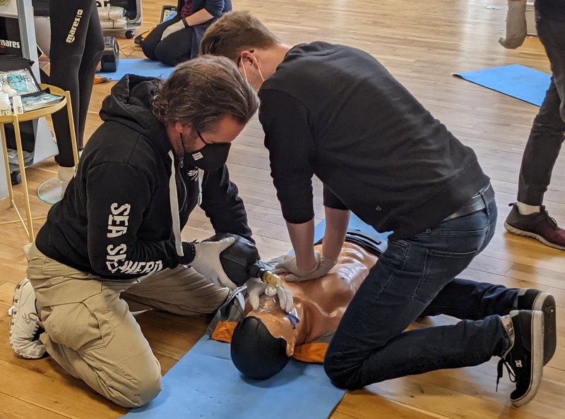 CPR training for gym safety