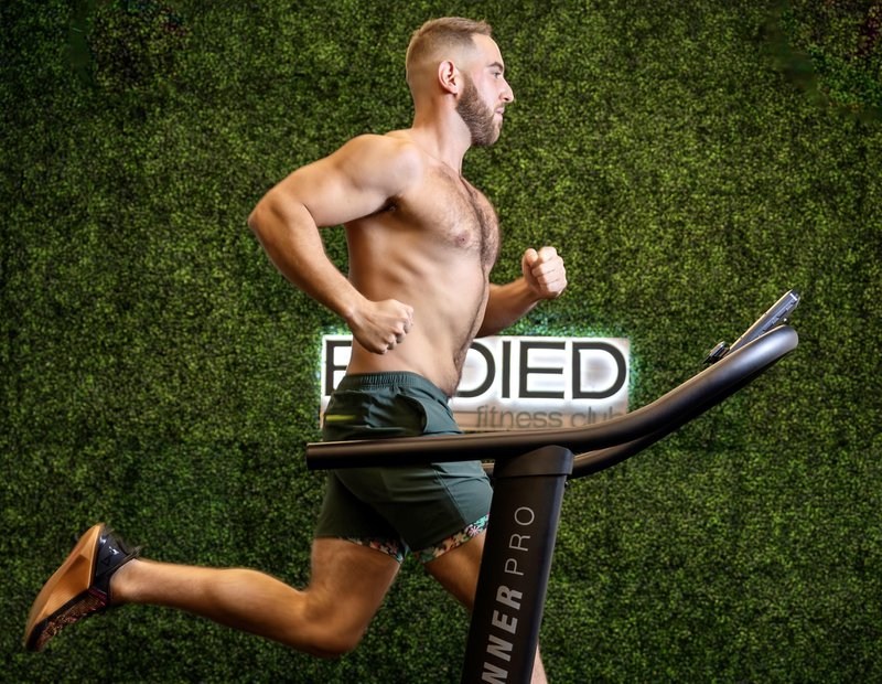 Gym members track workouts with Train