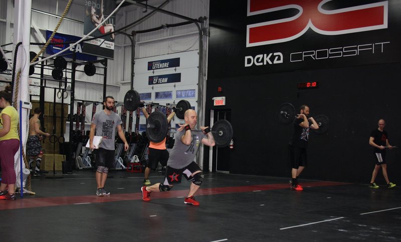 Open workout at Deka CrossFit