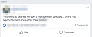 thinking of changing you gym management software