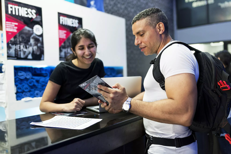 Sell gym members options