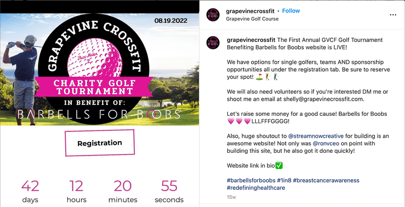 Social media updates